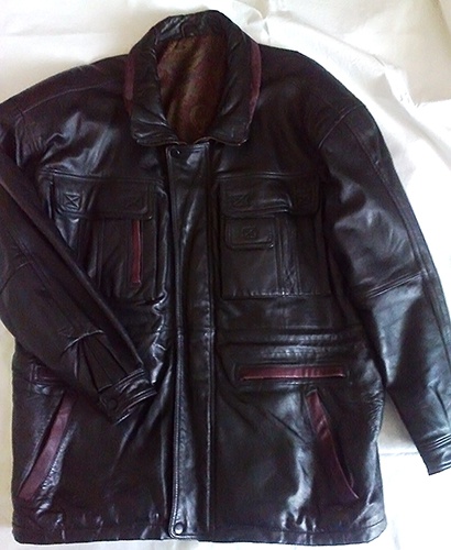 Продам: Куртка кожаная утепленная мужская