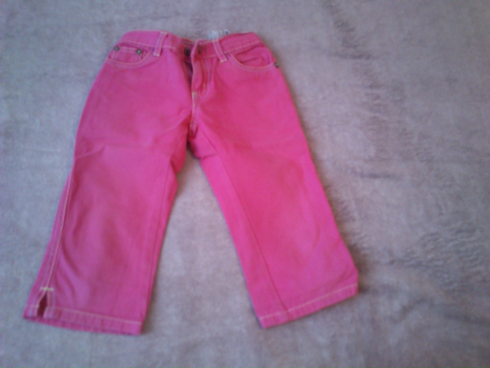 Продам: 1 Стильные розовые джинсы, р-р 110