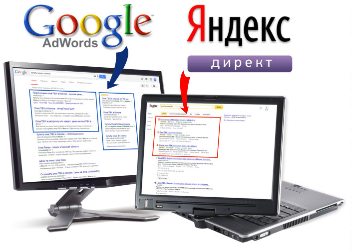 Предложение: Яндекс Директ и Google Adwords