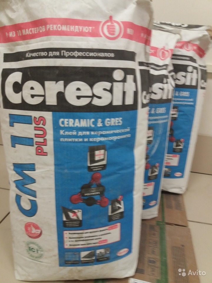Продам: Клей для плитки Ceresit CM 11