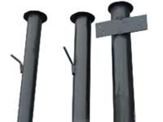 Продам:  Столбы металлические для заборов