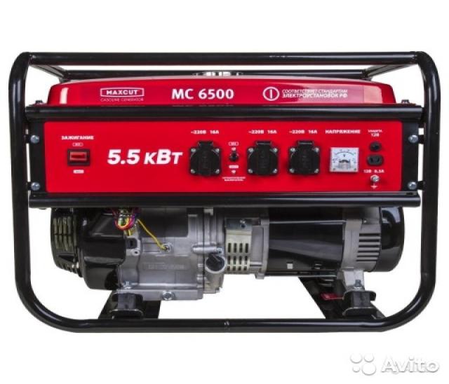 Продам: Бензиновый генератор MaxCut MC 6500