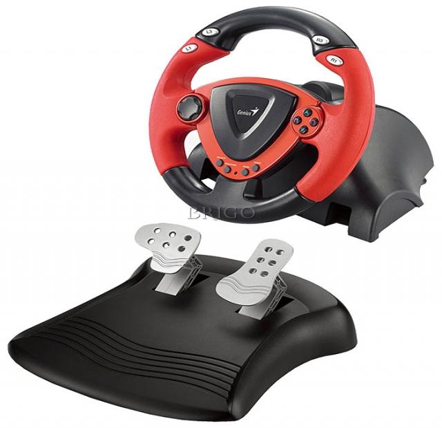Продам: Руль с педалями универсальный для пк/PS2