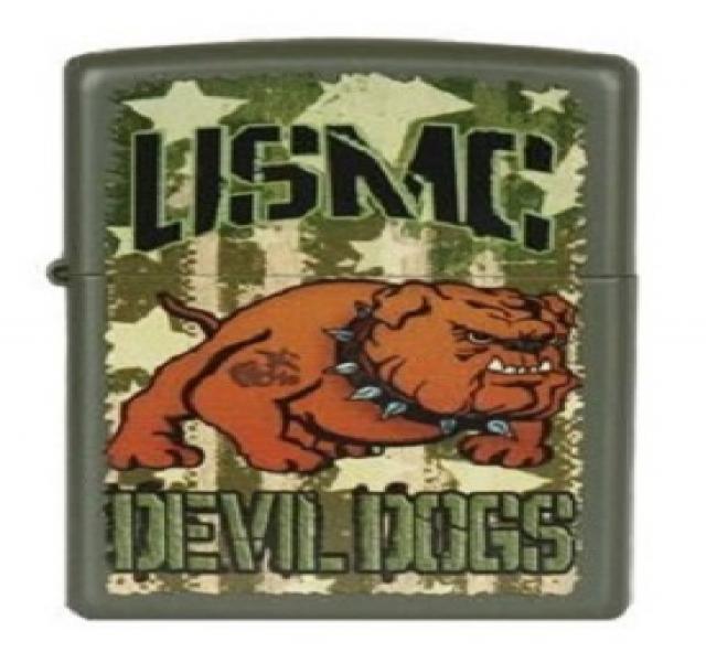 Продам: Зажигалка Zippo 221 USMC Devil Dogs