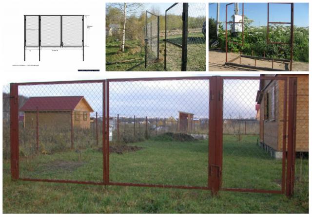 Продам: Садовые металлические воротаи калитки от
