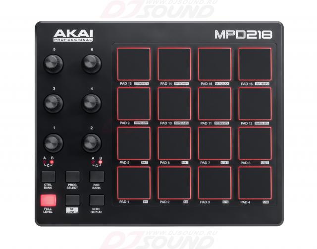 Продам: MIDI-контроллер Akai MPD 218