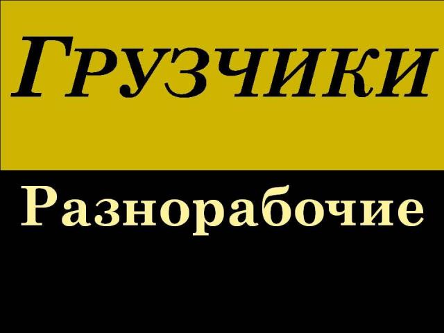 Предложение: услуги грузчиков