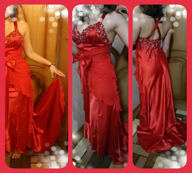 Продам: Вечернее выпускное атл.красное платье