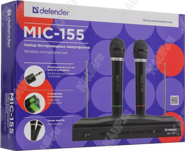 Продам: Новый Микрофон 2 шт,Defender 