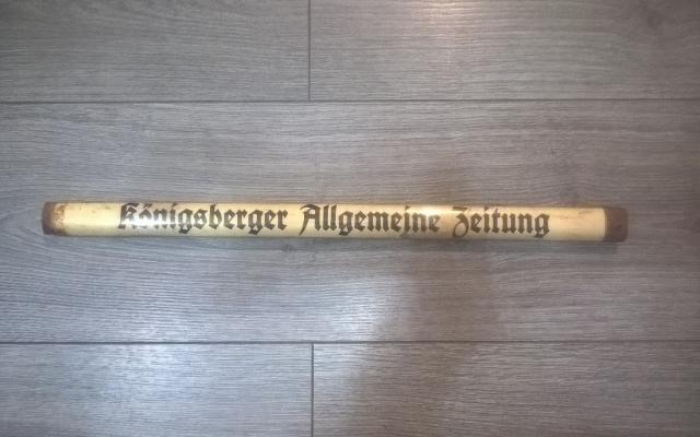Продам: Табличка "Konigsberger Allgemeine Seitun