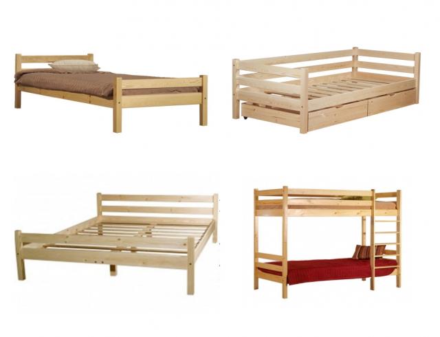 Продам: Деревянные кровати из массива сосны