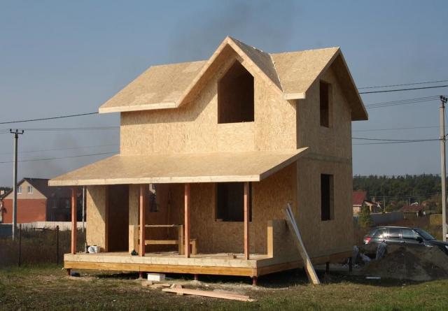 Предложение: Каркасные, каркасно-щитовые дома строим