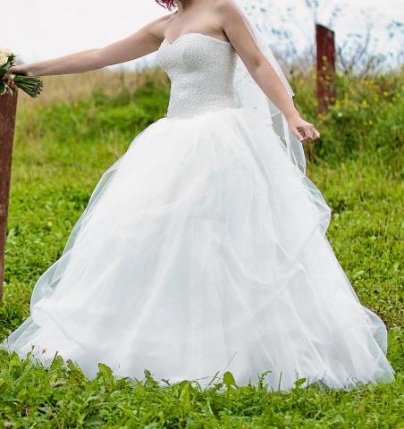 Продам: Кремовое свадебное платье