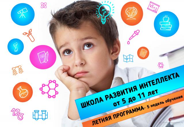 Предложение: Школа развития интеллекта для детей 