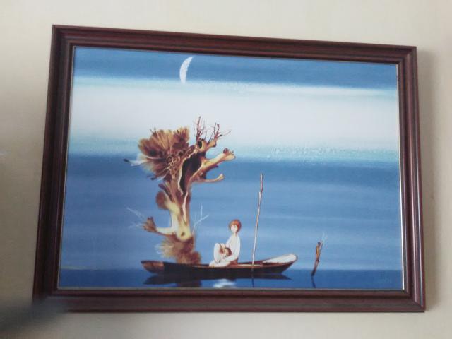 Продам: Картина Воржева С.Д. мальчик в лодке