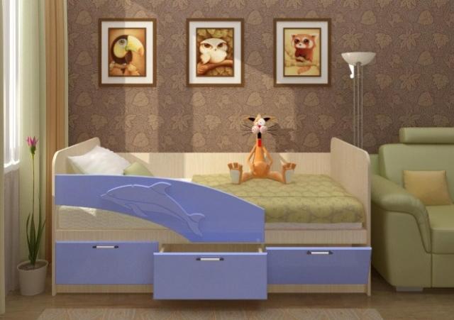 Продам: Детская кровать Дельфин Белфорд/Голубой 