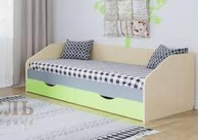 Продам: Детская кровать Алекс 1 с ящиками МДФ