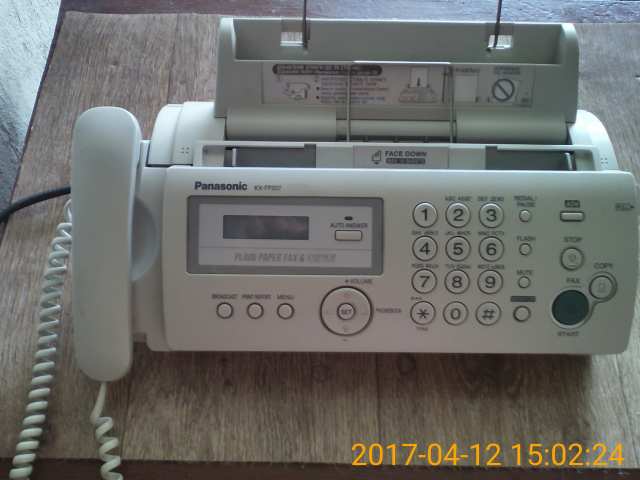 Продам: Факс Panasonic KX-FP207