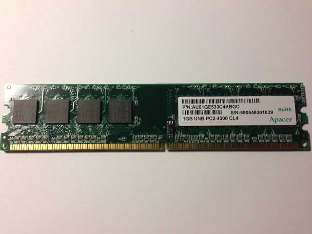 Продам: Оперативная память DDR2 1Gb Apacer UNB P