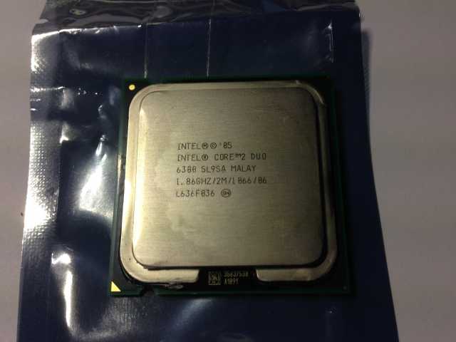 Продам: Процессор Intel Core 2 Duo E6300 SL9SA 