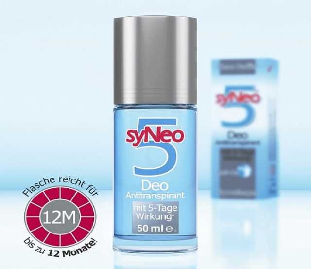 Продам: Роликовый дезодорант unisex syNeo 5