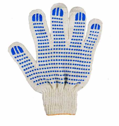 Продам: Рабочие перчатки ХБ с ПВХ 5 ниток
