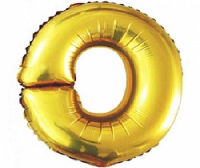 Продам: Воздушный шар Буква O золото