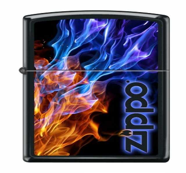 Продам: Зажигалка Zippo 4809 Blue Red Fire