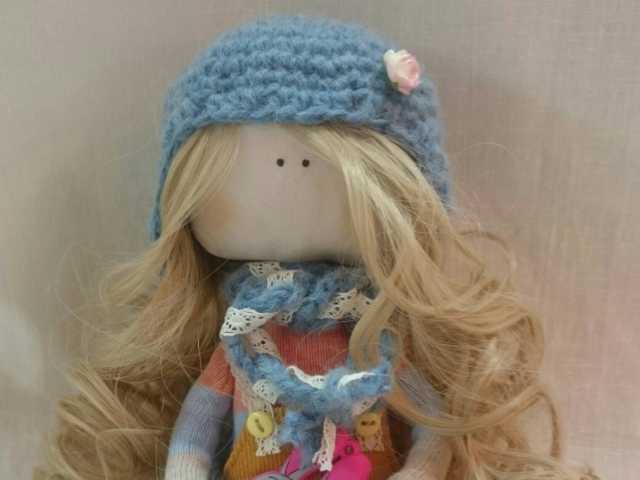 Продам: Интерьерная кукла из ткани Лили