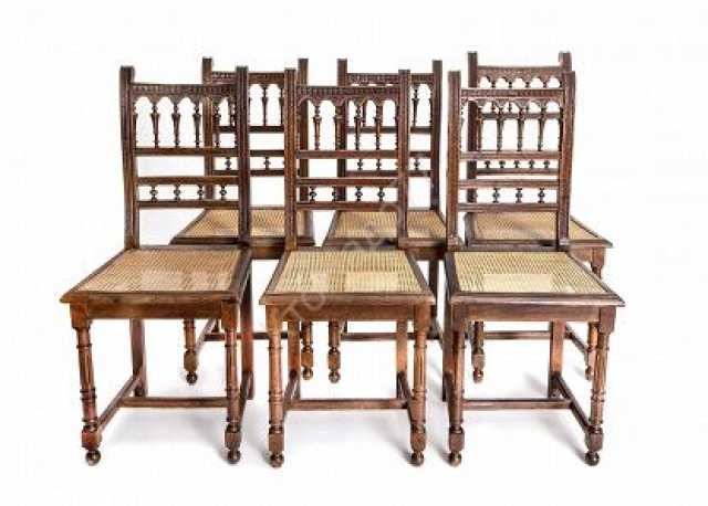 Продам: Набор столовых стульев с ротанговым плет
