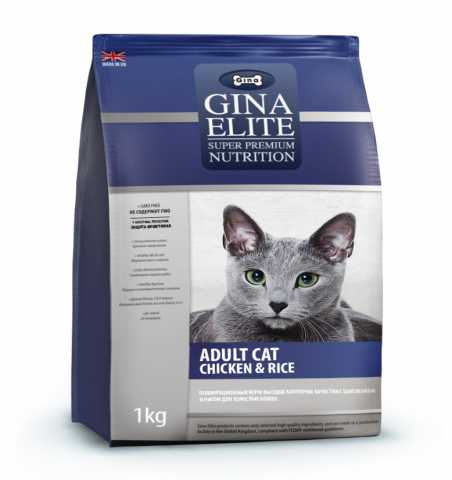 Продам: Корм для кошек GINA (Джина) Elite 3 кг