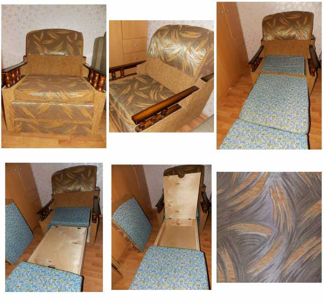 Продам: Два раскладных кресла (спальное место)