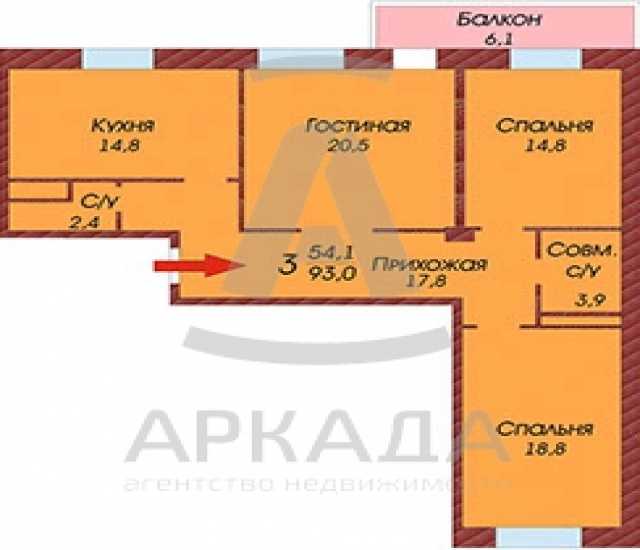 Продам: квартиру