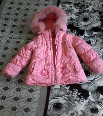 Продам: Зимняя курточка с жилеткой для девочки