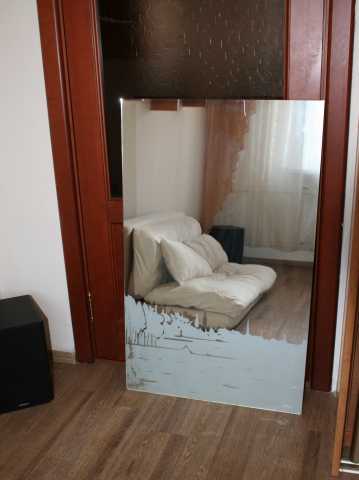 Продам: Зеркало с рисунком «Пейзаж 113х62 см