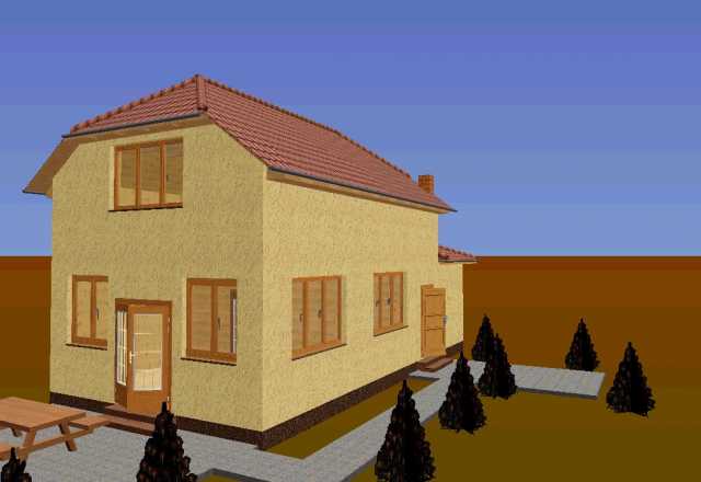 Предложение: 3Д визуализация дома
