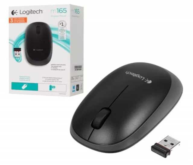 Продам: Компьютерная мышь Logitech M165 Black