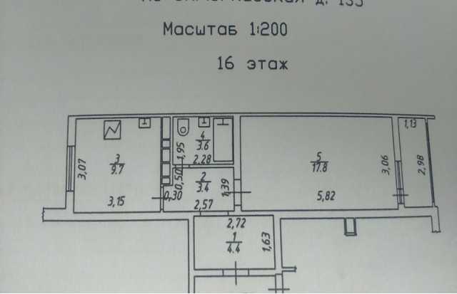 Продам: 1-к квартира, 39 м2, 16/16 эт.