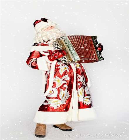 Предложение: Дед Мороз и Снегурочка с баяном и песней