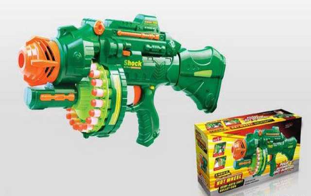 Продам: Бластер Nerf, детский, с мягкими пулями, № 7002