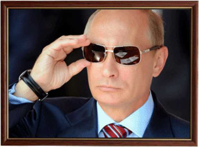 Продам: Портрет Владимира Путина в рамке