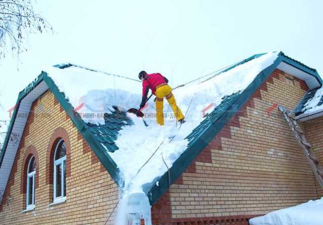 Предложение: уборка снега с крыш и территорий 