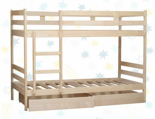 Продам: Двухъярусная кровать с ящиками