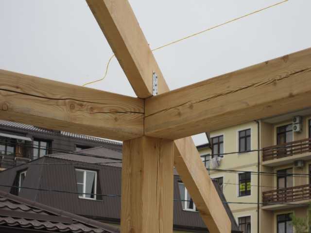 Предложение: строим дома из дерева в Геленджике.