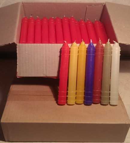 Продам: Свечи декоративные цветные в ассортимент