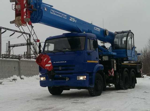 Предложение: Услуги автокрана 25 тонн - 6 000 руб