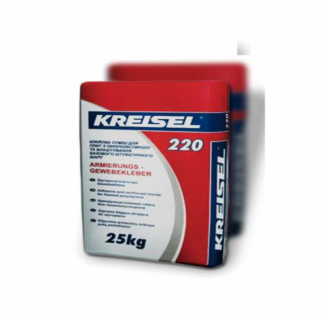 Продам: Клей цементный Kreisel 220 25кг 4-5кгм2 