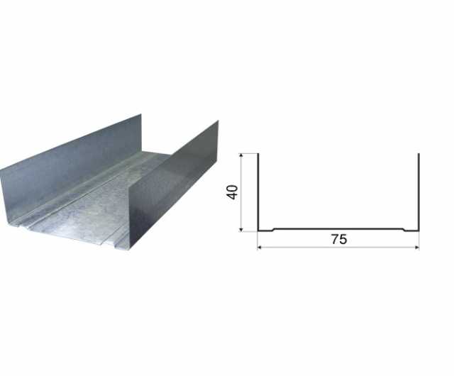 Продам: Профиль  75*40 ( Н ) Knauf 