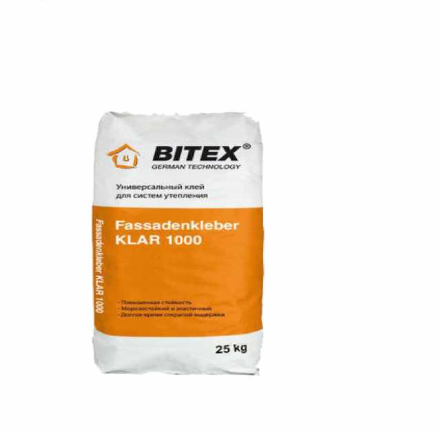 Продам: Клей цементный Bitex FassadenKleber Klar