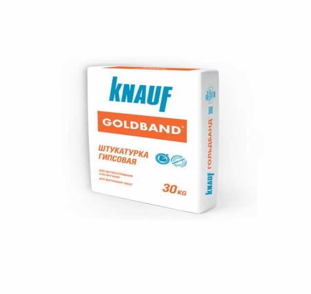 Продам: Штукатурка Knauf-Гольдбанд 30кг 8,5кгм2 